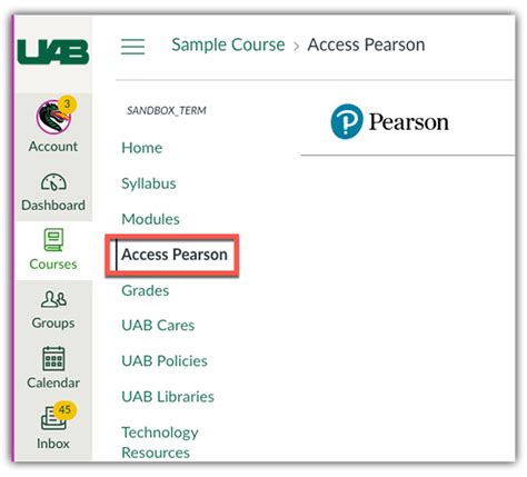 Pearson Knowledge Base - Disabling Links