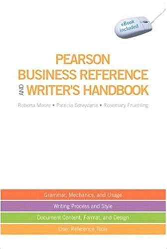Pearson business reference and writers handbook with downloadable ebook access code. - A manual of comparative typography by benjamin bauermeister.
