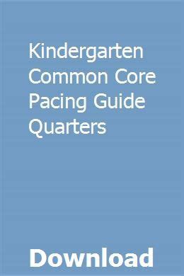 Pearson common core kindergarten pacing guide. - Einwirkung des streikes auf das vertragsverhältnis des unternehmers zum dritten..