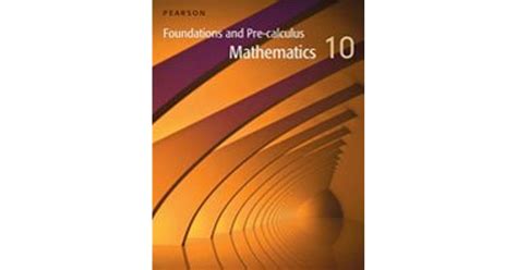 Pearson foundations and precalculus mathematics 10 online textbook. - Sanyo lcd 42xr2 lcd tv service manual.