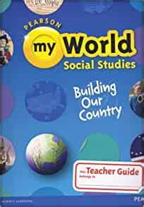 Pearson my world social studies building our country teacher guide grade 5 2013. - Handbook of smart actuators and smart sensors.