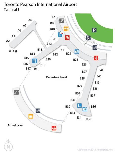 Pearson terminal 3 map