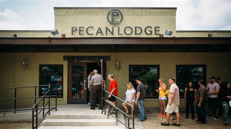 Pecan lodge restaurant dallas. 2702 Main Street, Dallas, 75226. (214) 748-8900. pecanlodge.com. See something wrong? Report Now! Pecan Lodge, which is located in Dallas, Texas is an award-winning barbecue restaurant specializing in the flavors of Southern cooking. 
