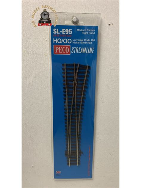 Peco SL-E95 Medium Radius Right Hand Point OO Gauge eBay