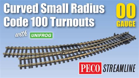 Peco ho scale code 100 turnouts.  Code 100 rail allows flange depths up to 1.  Peco...