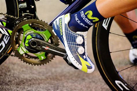 Pedaling bicycle. Scrape your shoe. As you come through the bottom of the stroke, engage your calf muscles and pull through, pointing your toes down slightly. Seasoned cyclists often recommend visualizing scraping ... 