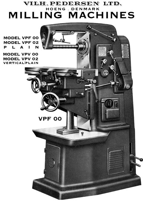 Pedersen Milling Machine Manual