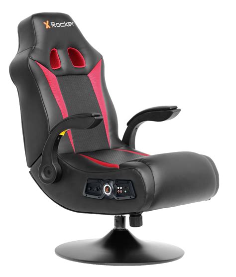 To separate the pedestal and backrest of the X-Rocker gaming chair, follow these steps: Begin by flipping the chair upside down so that the bottom of the pedestal is facing up. Locate the screws that connect the pedestal to the backrest. These screws are usually located on the bottom of the chair.. Pedestal gaming chair