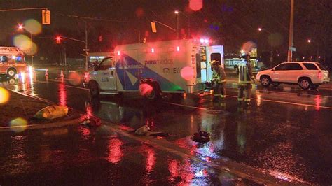 Pedestrian critically injured after being hit by vehicle, Toronto police say
