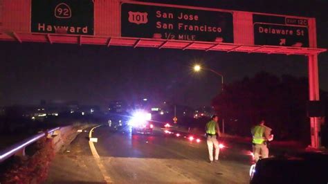 Pedestrian fatally struck by CHP patrol car in San Mateo