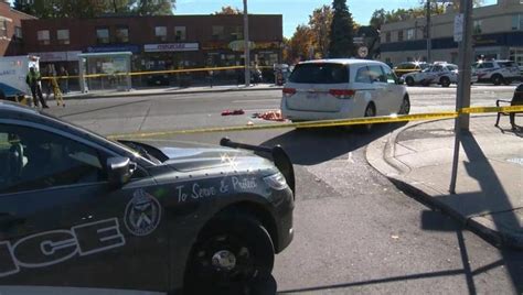 Pedestrian in life-threatening condition after 2 people struck by truck in Toronto’s west end