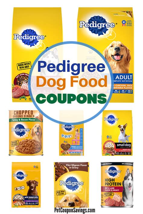 Pedigree Printable Dog Food Coupons