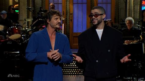 Pedro Pascal drops by ‘SNL’ to help Bad Bunny nail his monologue
