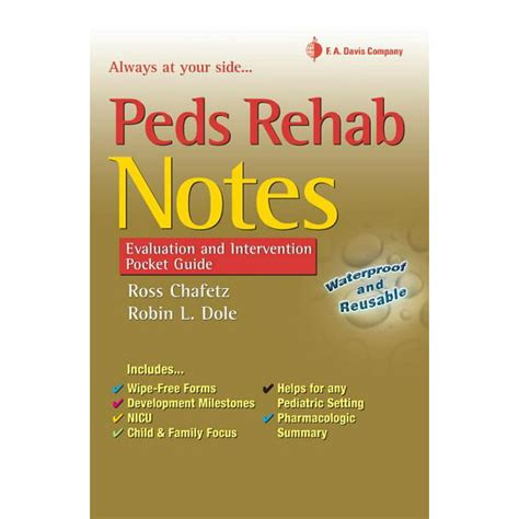 Peds rehab notes evaluation and intervention pocket guide davis s. - Solution manua physical geography lab manual.