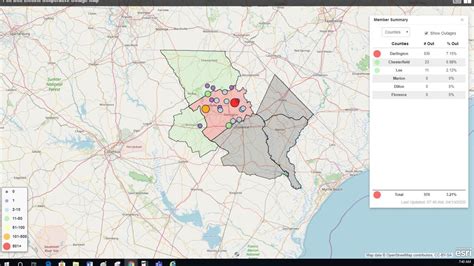 Pee dee electric outage map. APPLY FOR NEW SERVICE. An application for service is required from all Members. A separate application for service may be required for each point of delivery. All applicants will automatically become Members of Pee Dee Electric on the date that electric service is connected. The connection fee along with any service deposit, facilities deposit ... 