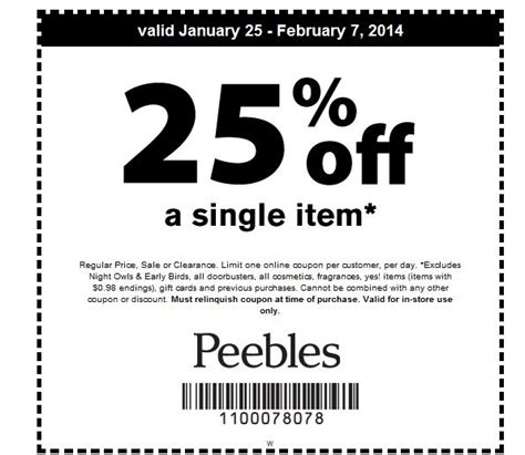 Peebles Coupon Code October 2024 joinmoolah.com