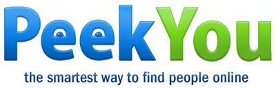 Peek you. PeekYou is a search company focused on indexing the public web around people. To date, over 250 million people and 3 billion links have been matched. … 