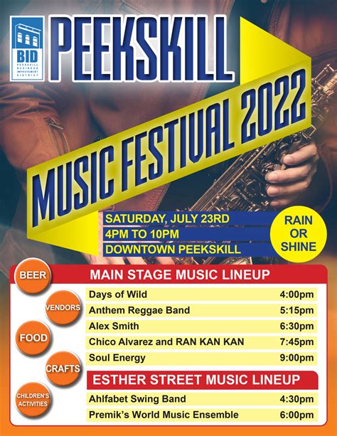 The July 8th Festival line-up includes a broad array of artists on all three festival stages. Still unnamed […] The 2023 Pleasantville Music Festival Line-Up Has Been Revealed – River Journal Online – News for Tarrytown, Sleepy Hollow, Irvington, Ossining, Briarcliff Manor, Croton-on-Hudson, Cortlandt and Peekskill.