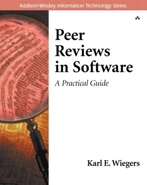 Peer reviews in software a practical guide. - Manual del equipo de prueba de boquillas carter wl5200.