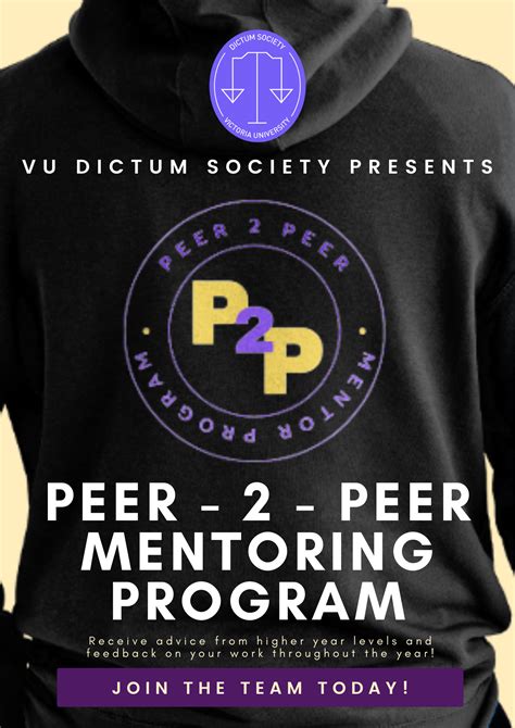 Peer2Peer Mentoring Program — Dictum Society