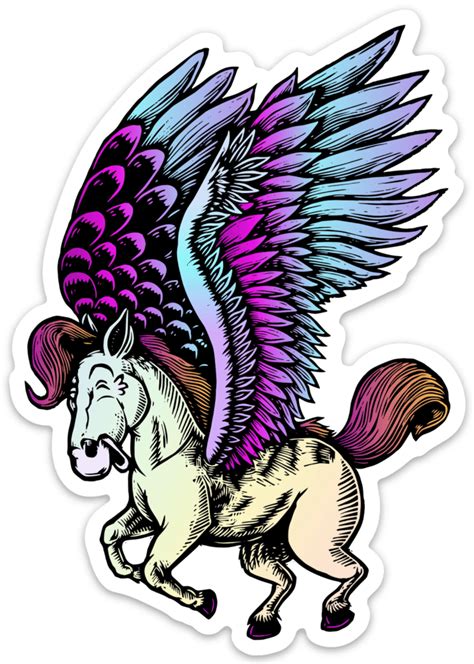 Pegasus sticker
