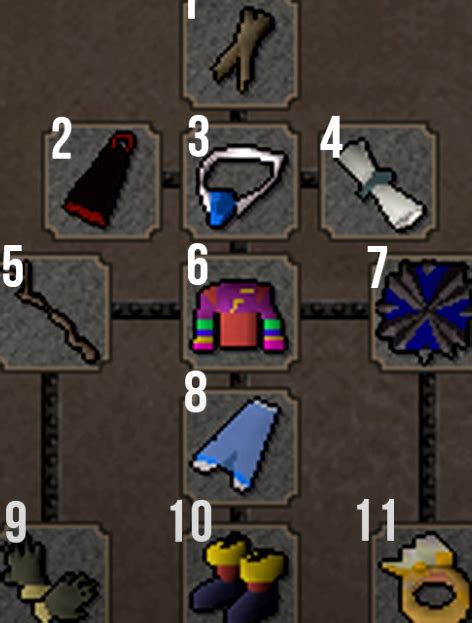 Pegs osrs. May 8, 2023 · Getting to Slayer Helm in Old School RuneScape can be done in a few simple steps. First, grind Slayer until you have at least 400 Slayer Rewards points and purchase ‘malevolent masquerade’ from the Rewards shop. Then, gather a black mask, facemask, nose peg, spiny helmet, earmuffs, and an enchanted gem to combine them into a Slayer Helm ... 