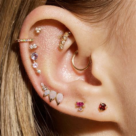 Peircing. The piercing in the inner ear is the conch, Lopez's all-time favorite ear piercing. "They're just really beautiful. We don't start those with rings, because the area … 