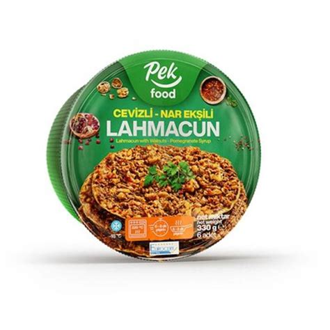 Pek Food Cevizli ve Nar Ekşili Lahmacun 330 g - İndirimde Market