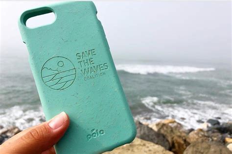 Pelacase. Seashell Dusk iPhone 6/6s/7/8/SE Case. Plastic is so last millennium. Say hello to the first-ever sustainably produced and compostable iPhone 7 cases and iPhone 8 cases. Pela specializes in plastic free phone cases made from compostable materials that break down completely in a standard compost and leave no toxic residues behind. 