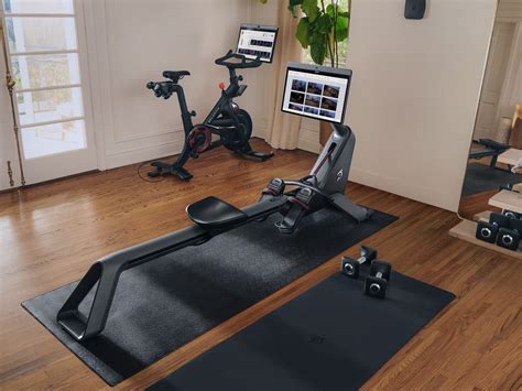 Peleton row. The Peloton Row comes with an Upright Wall Anchor that allows you to store your hardware upright and save space in your home. The Upright Wall Anchor is a safety feature that prevents your Row from falling over while it’s stowed vertically. The Upright Wall Anchor can be mounted to a standard wood stud. 