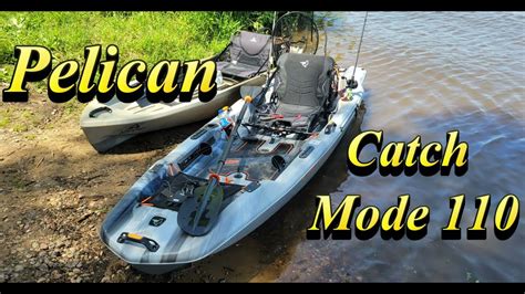 Pelican Catch Mode 110 Angler Kayak Built on a tunnel