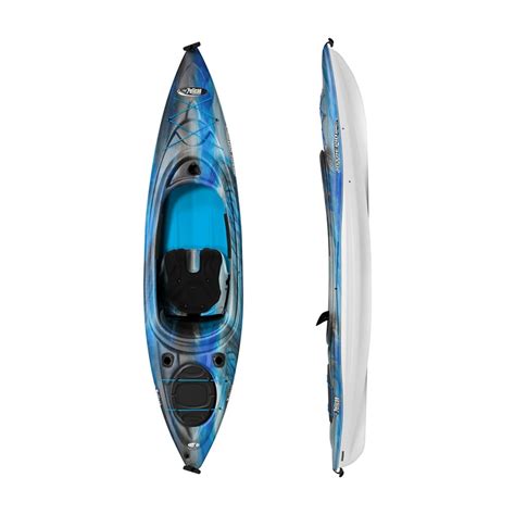 The INTREPID 100XP fishing kayak is perfect for the occasional angler who is looking for a versatile sit-in kayak that can easily go from fishing to leisure activities. Its design provides enough space for all your equipment onboard thanks to a front storage platform with bungee cords.. 