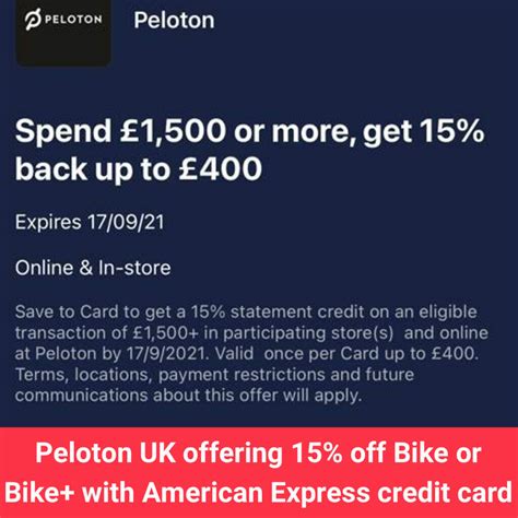 You can save 15% on Peloton purchases (Bike, Bi