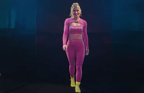 Peloton commercial pink girl. The Deadpool star’s commercial seemingly picks up where Peloton’s ad left off. We begin with the camera focused squarely on Peloton Girl’s dazed face. She is seated between two friends and ... 