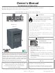 The air inlet setting on a pellet stove permits you to a
