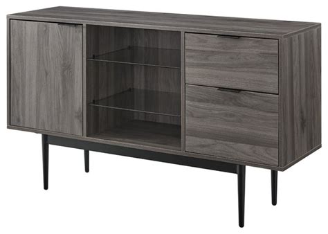 Pemberly Row Contemporary 2 Door Sideboard with 3 …