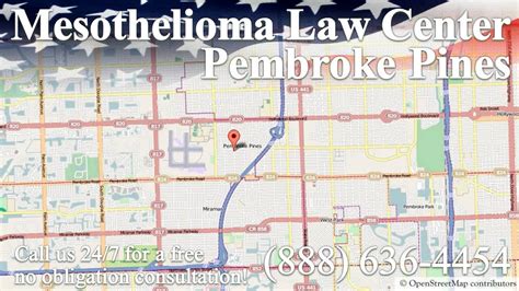 The Gori Law Firm. Asbestos Mesothelioma Lawyers Serving Pembroke Pines, FL (Nationwide) We help Mesolthelioma victims nationwide and we will come to you. OVER $1 BILLION RECOVERED for our clients! Super Lawyers ®. 10. Visit Website. 888-362-6890 Law Firm Profile Contact us. Free Consultation.. 
