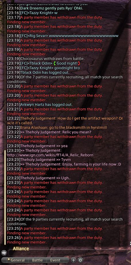 Back before you got a penalty for not accepting your queue a few times, I got banned from SE forums for calling it "disgusting tank behavior" to fish for in progress 3/4 queues for Crystal Tower because it made the queue miserable for everyone else.. 