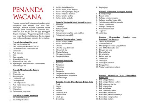 Penanda Wacana Karangan Spm - Tarsiussrum1