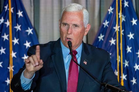 Pence says ‘history will hold Donald Trump accountable’ for January 6