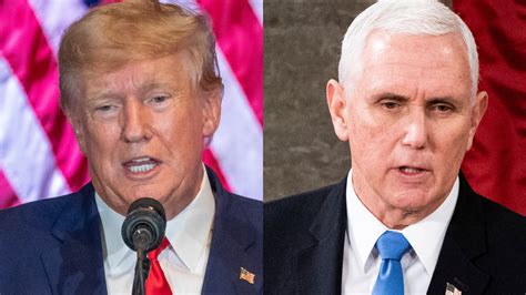 Pence says whether Trump drops out if indicted is up to him
