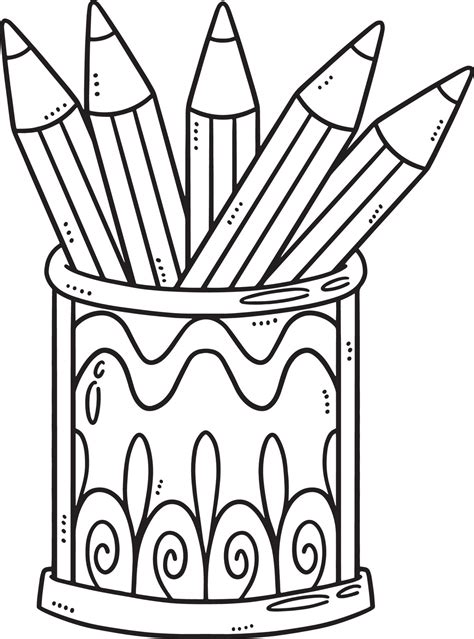 Pencils Coloring