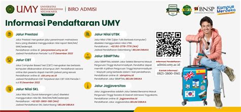 Pendaftaran Online ADMISI UMY