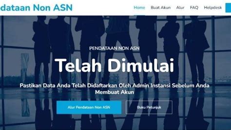 Pendataan non asn bkn go id. Bocoran slot pragmatic play.