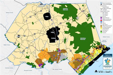 The Pender County GIS office created an interactive Web-based map w