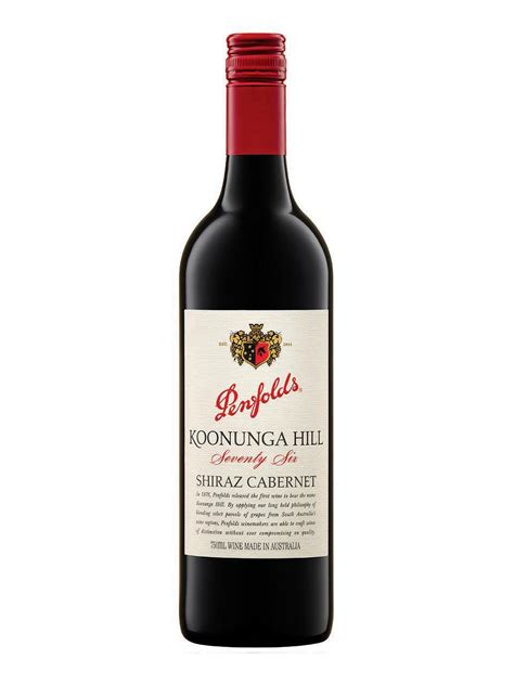 Penfolds Koonunga Hill Shiraz Rotwein Wein Trocken Australien I …