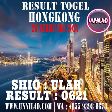 Pengeluaran togel sgp king 4d. Hongkong tgl 20 februari.