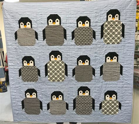 Penguin Quilt Pattern