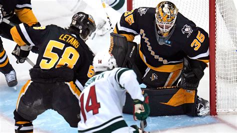 Penguins keep pace in playoff chase with 4-1 win over Wild
