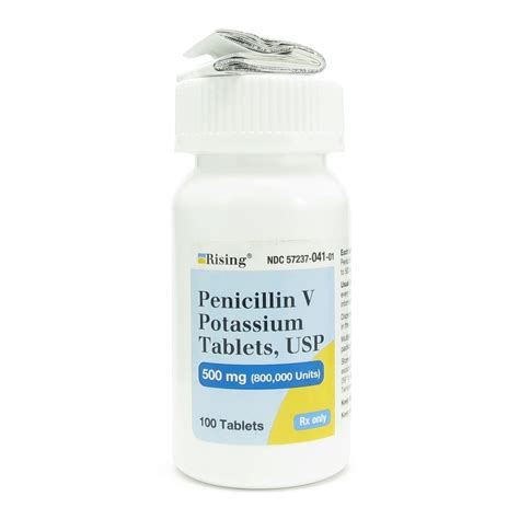 Penicillin V potassium is the potassium salt of penicillin V. . 
